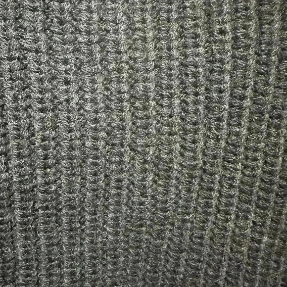 ZARA Wool Blend Cropped Sweater Square Neck Long Sleeve Pullover Size Small - Picture 6 of 6